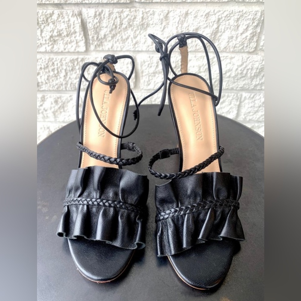 Ulla Johnson Flora Heel - Noir